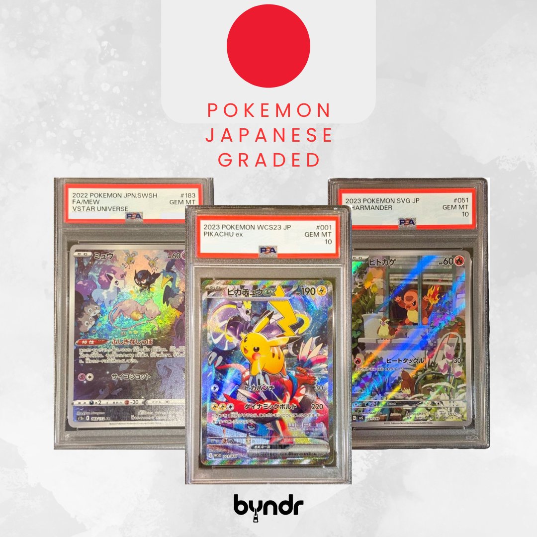 Pokemon TCG Graded Cards (Japanese)